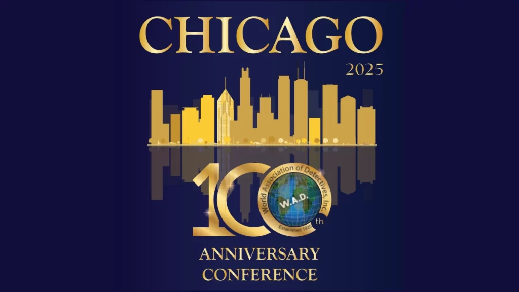 World Association of Detectives centennial celebration banner image
