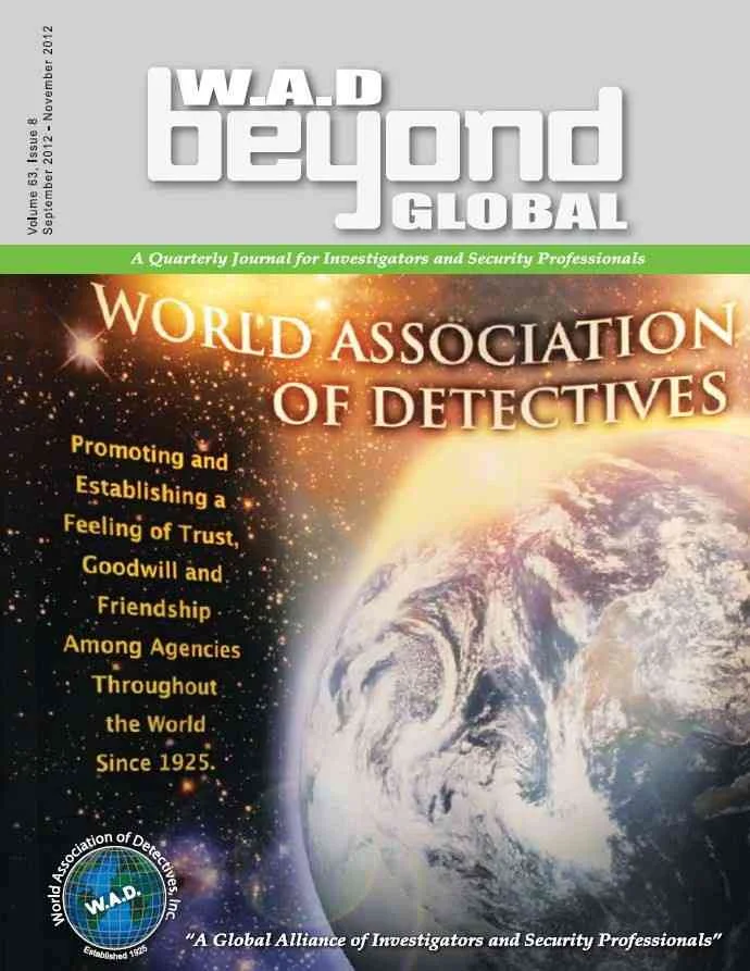 World Association of Detectives Volume 8 publication cover