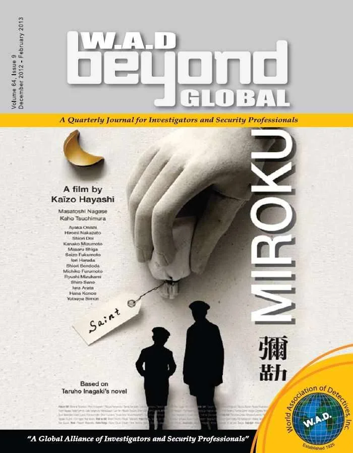 World Association of Detectives Volume 9 publication cover