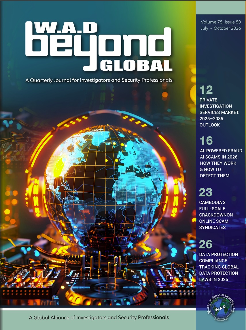 W.A.D. Beyond Global July–October 2026 newsletter cover